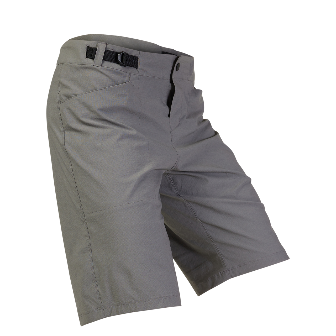 Fox Racing Men's Ranger Lite Short in Dirt color with belt and button closure