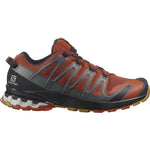 Salomon XA Pro 3D v8 trail running shoe in Rooibos Tea/Black/Cumin colorway