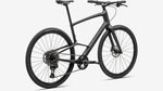 Specialized Sirrus X 5.0 hybrid bike in dark gray with disc brakes