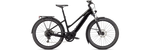 Specialized Turbo Vado 4.0 Step-Through electric bike in cast black with silver reflective accents