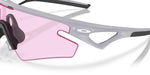 Oakley sunglasses with matte fog frame and pink Prizm Low Light lens