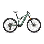 Specialized S-Works Turbo Levo R electric mountain bike in Gloss Fjord Metallic green