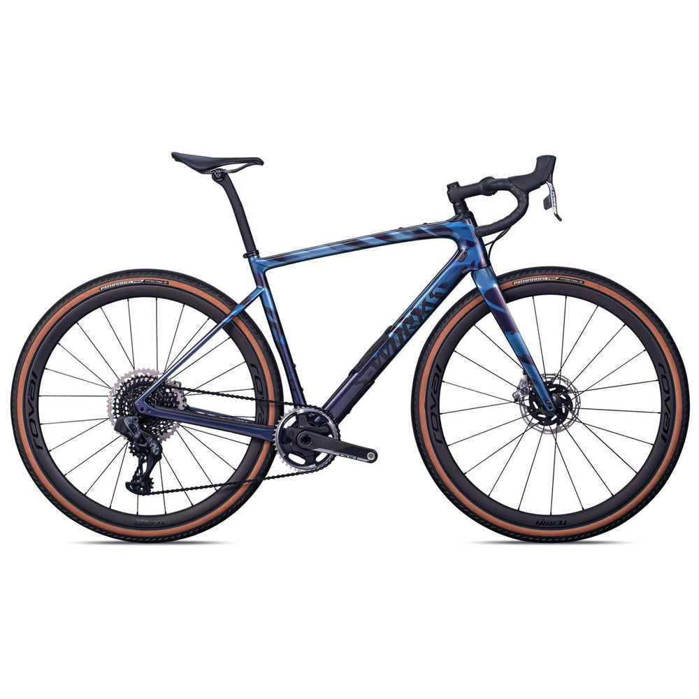 Specialized S-Works Diverge Gloss Light Silver/Dream Silver/Dusty Blue/Wild 54