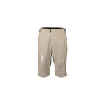 POC Infinite All Mountain men's cycling shorts in moonstone grey color