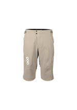 POC Infinite All Mountain cycling shorts in moonstone grey with POC branding