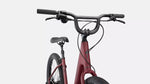 Specialized Roll 3.0 Low Entry bike in satin maroon with charcoal and black reflective details