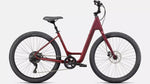 Specialized Roll 3.0 Low Entry bike in satin maroon with charcoal and black reflective details