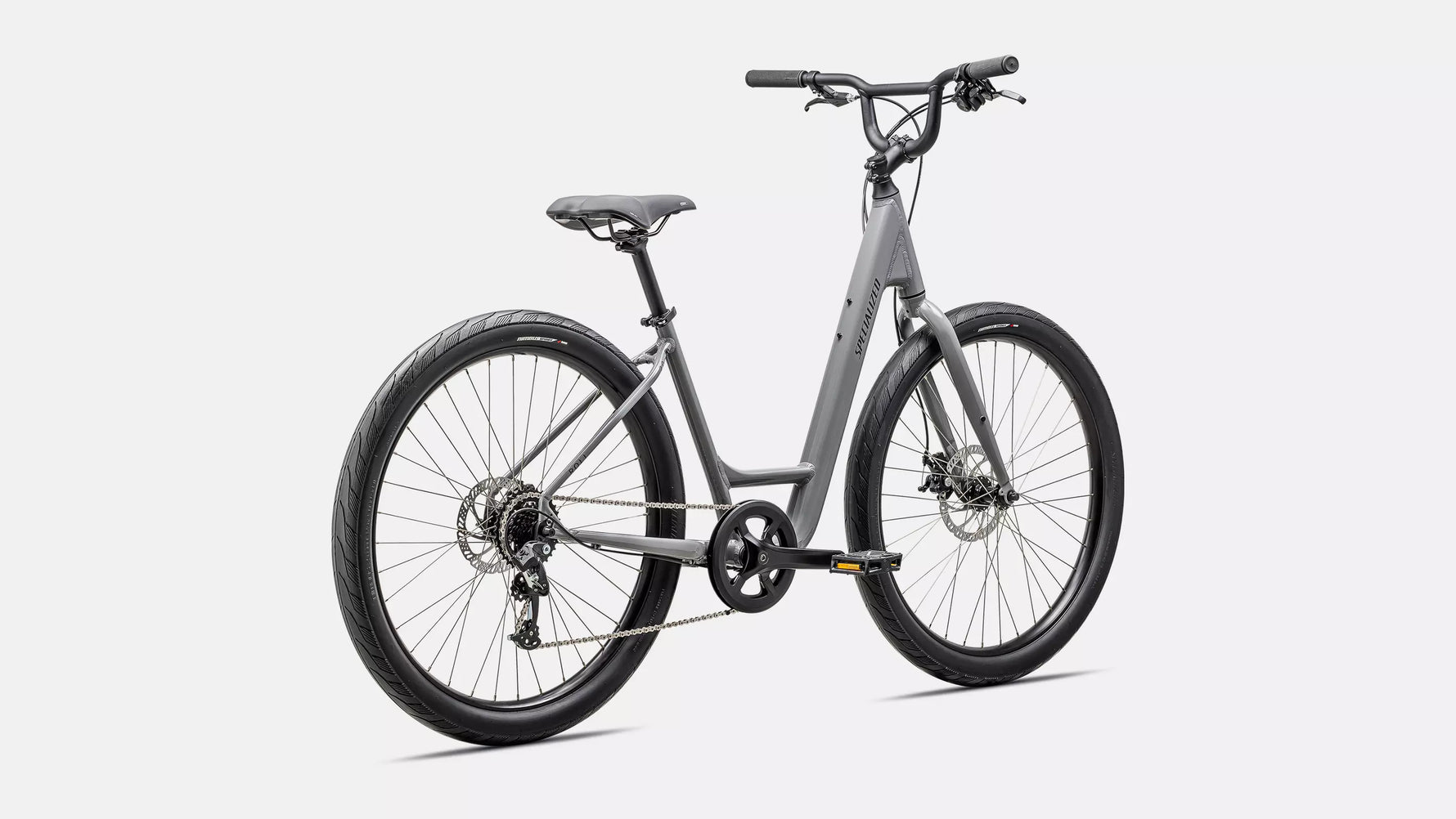 Specialized Turbo Como SL 5.0 Brushed Silver / Transparent Medium