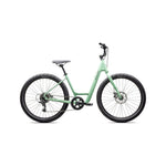 Specialized Roll 2.0 low entry bike in mint green with disc brakes
