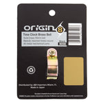 Origin8 Time Clock Brass Bell in packaging with solid brass 55mm bell