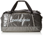 Patagonia Black Hole Duffel Bag 90L in Hex Grey with white logo