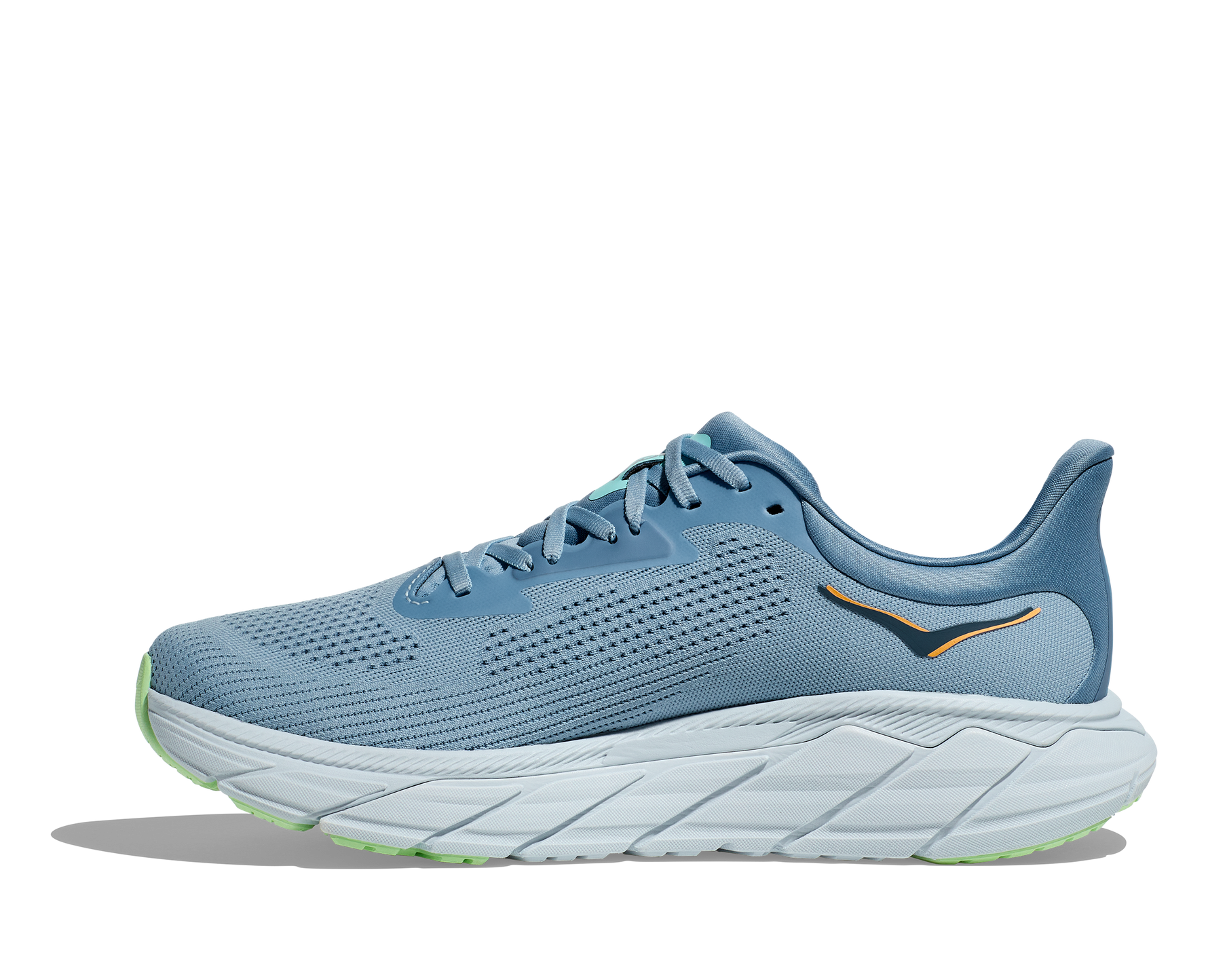 Hoka Arahi 7 men's running shoe in shadow/dusk blue colorway