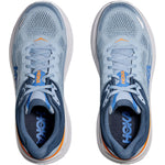 Hoka Bondi 9 men's running shoes in drizzle/downpour colorway with mesh upper