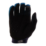 Troy Lee Designs Ace 2.0 Glove in Blue and Black colorway palm view