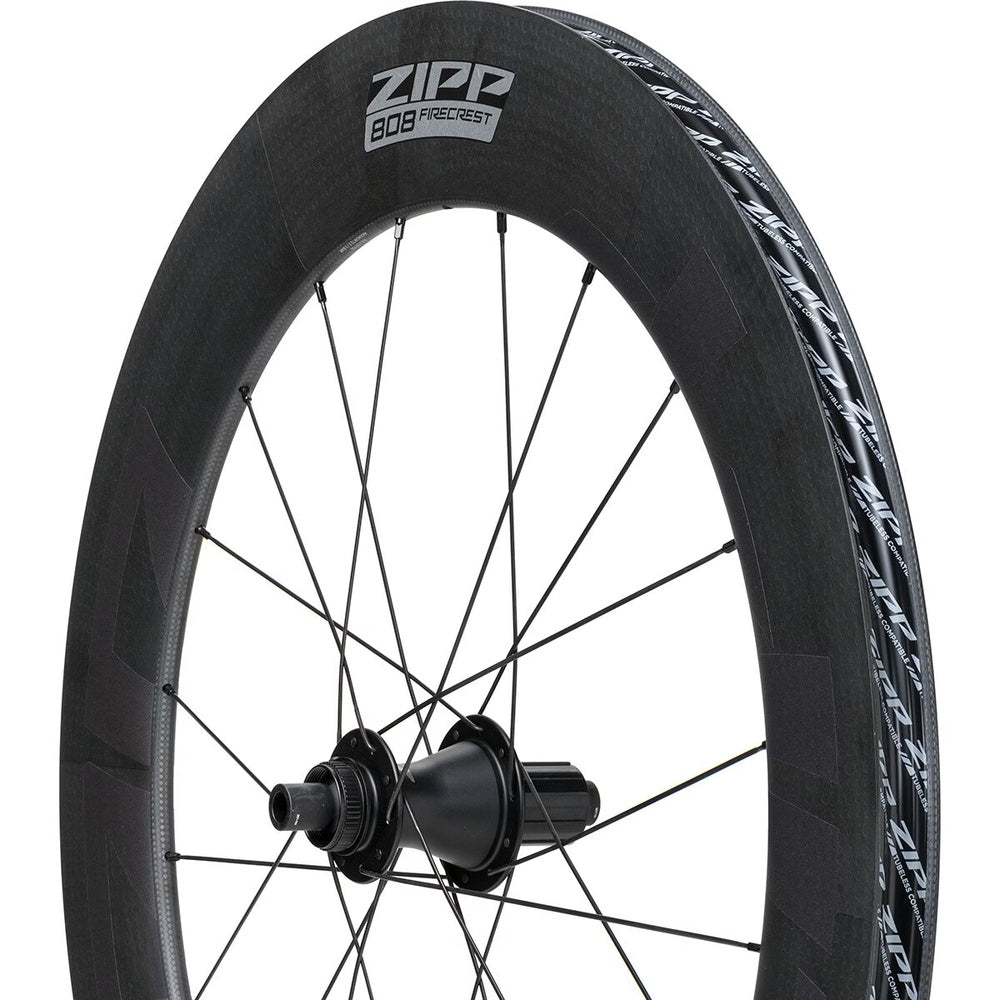 AM 808 Firecrest Carbon Tubeless Disc Brake Center Locking 700c Rear 20Spokes SRAM 10/11sp 12x142mm Standard Graphic B1