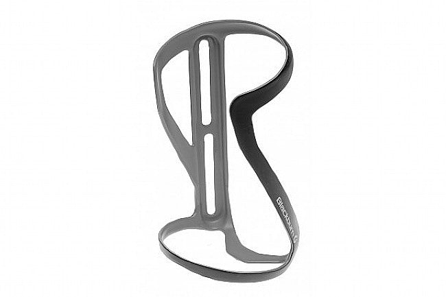 Blackburn Clutch Carbon Side Entry Left bicycle bottle cage in matte grey