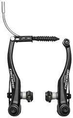 Shimano Deore T610 V-Brake front brake caliper set in matte black finish