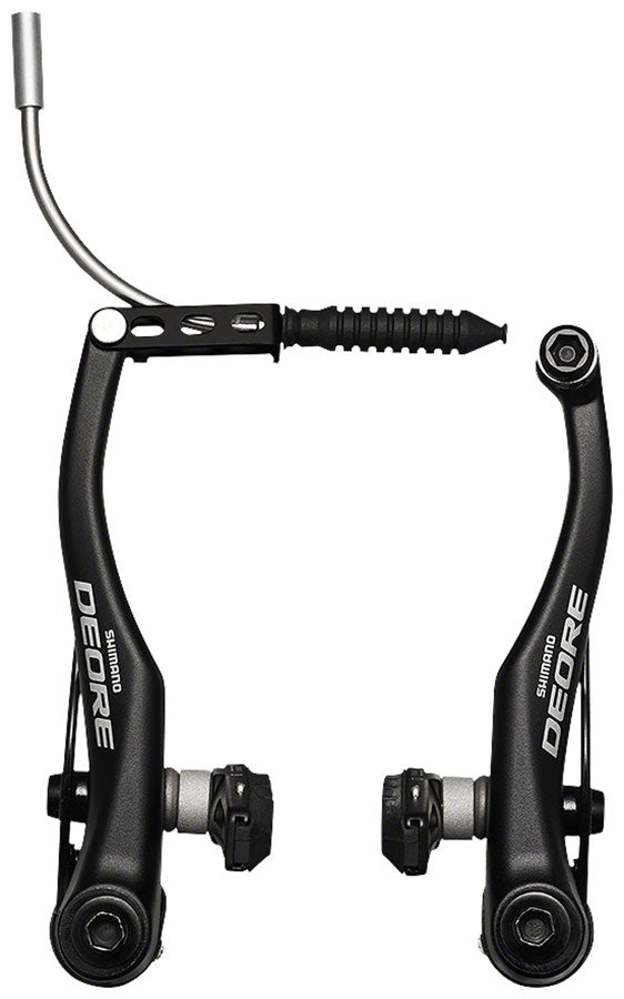 Shimano Deore T610 V-Brake front bicycle brake set in matte black finish