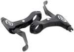 Pair of black Avid FR-5 brake levers with oval logo branding