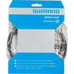 Shimano SM-BH59-SS disc brake hose kit in retail packaging showing black hose