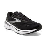 Brooks Adrenaline GTS 23 women's running shoe in black with silver details