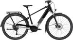 Cannondale Tesoro Neo X 3 electric bike in black with front suspension