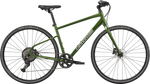 Cannondale Quick 3 hybrid bike in spruce green with black components