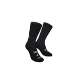 Black Gobik Vortex Dusk 2.0 cycling socks with textured upper and brand logo