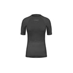 Gobik Women's Base Layer Limber in dark gray with diagonal striped pattern