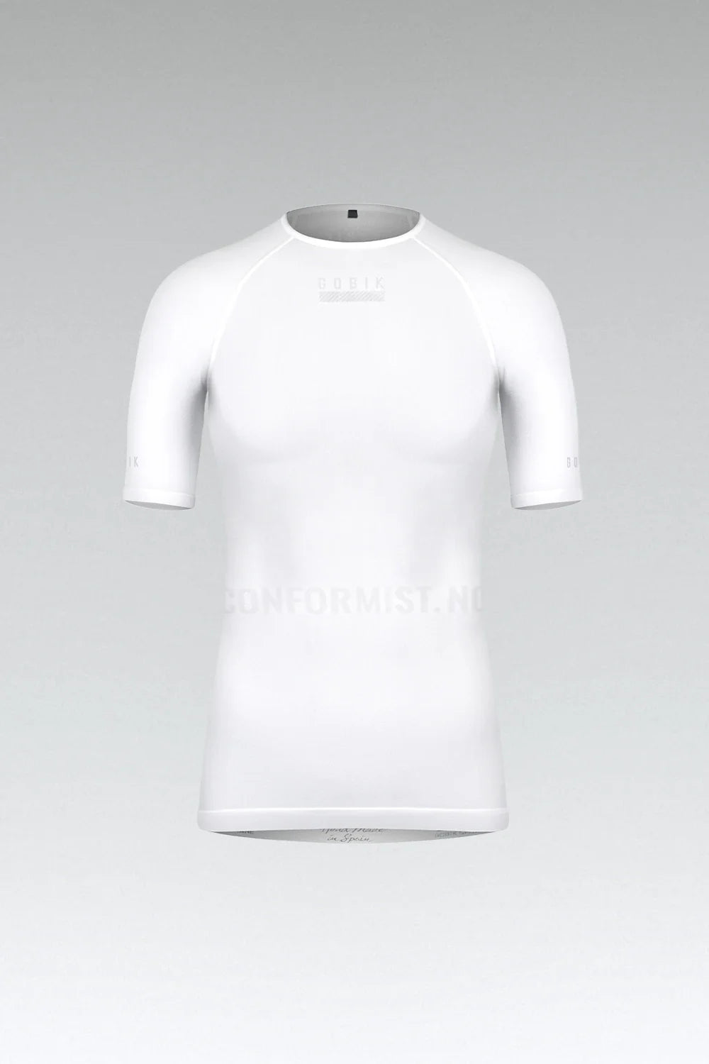 Gobik Women's Base Layer Limber in white/Icelandic color on clean studio background
