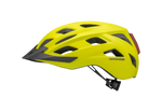 Cannondale Quick adult bike helmet in bright yellow with ventilation holes