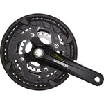 Shimano FC-T4010 black triple chainset with 48x36x26T chainrings and Octalink bottom bracket