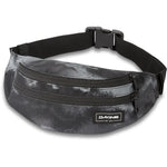 Dakine Classic Hip Pack in dark gray with reflective flash pattern
