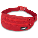 Red Dakine Classic Hip Pack with adjustable strap and zippered compartments
