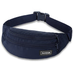 Navy blue Dakine hip pack fanny bag with adjustable strap and zippered compartments