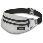 Dakine Classic Hip Pack in reflective silver with black adjustable waist strap