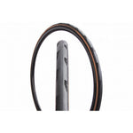 Continental Grand Prix 5000 bicycle tire with black tread and tan sidewalls