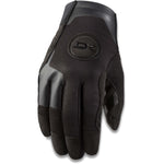 Dakine Covert Men's black full-finger cycling glove with mesh back and DK logo