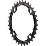 E*thirteen Hive Guide Ring 4x120 40t black chainring with professional studio lighting