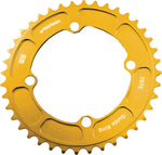 E*thirteen gold chainring with 38 teeth and 4-bolt mounting pattern