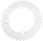 E*thirteen white chainring with 40 teeth and 4x120 bolt pattern