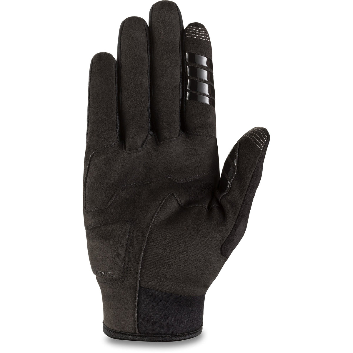 Dakine Cross X men's black full-finger glove palm view with grip details