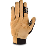 Dakine Cross X Men's glove palm view showing tan leather with black grip accents