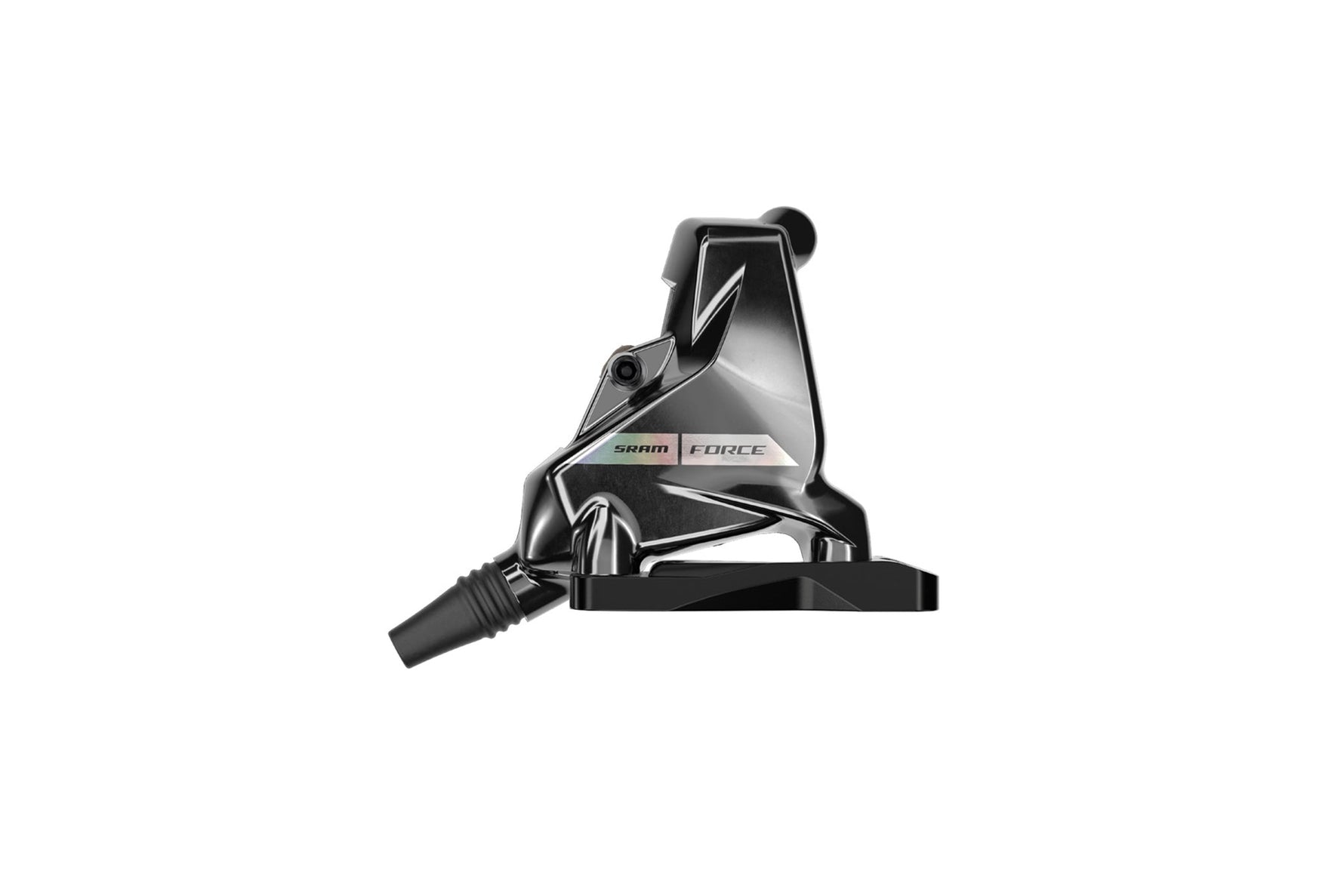 SRAM Force AXS hydraulic disc brake and shift lever in black finish
