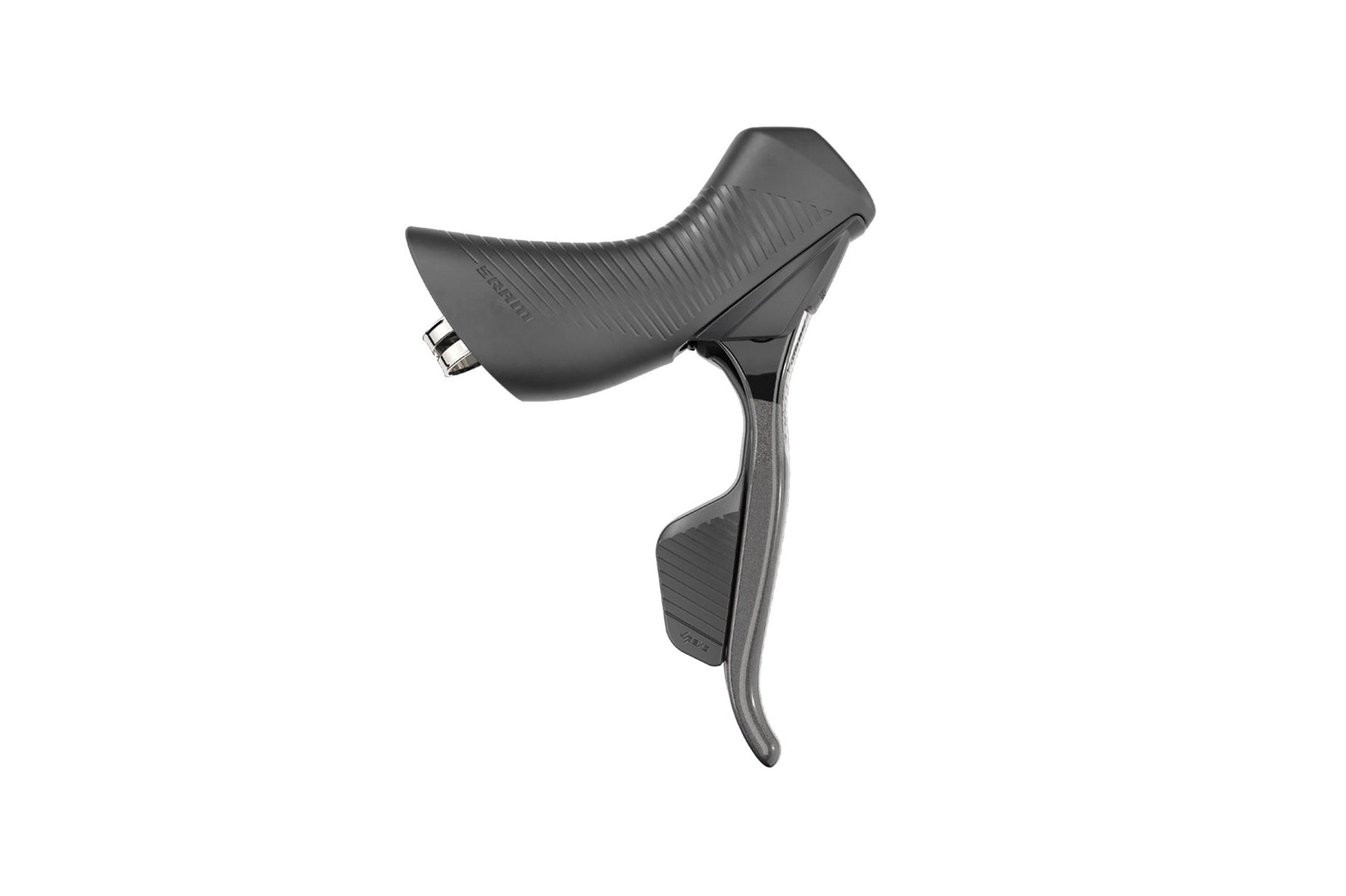 SRAM Force AXS hydraulic disc brake lever shifter in dark grey finish