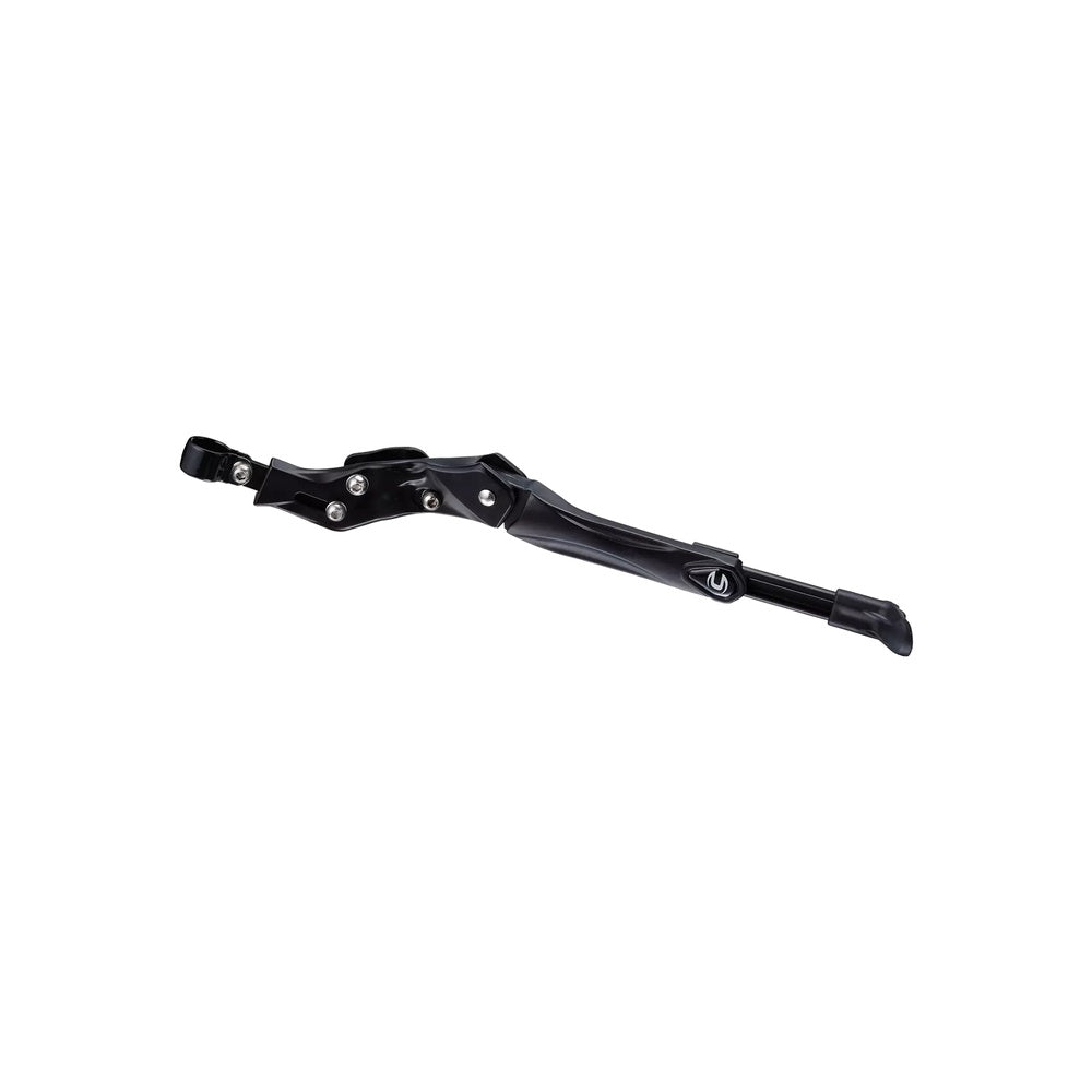 Black Cannondale Eileen 2 rear mount bicycle kickstand with adjustable mechanism