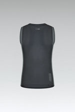 Gobik Second Skin women's baselayer tank top in meteor gray color