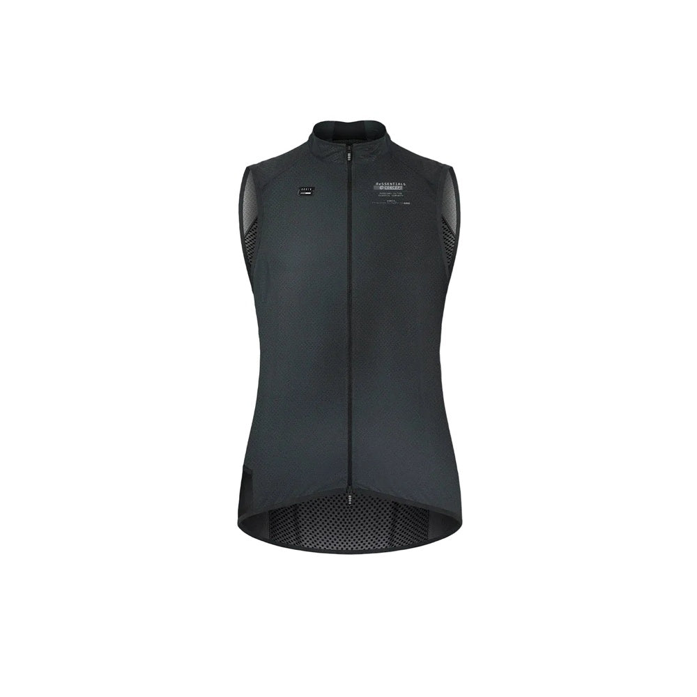 Gobik Plus 2.0 women's cycling vest in meteor gray with mesh panels