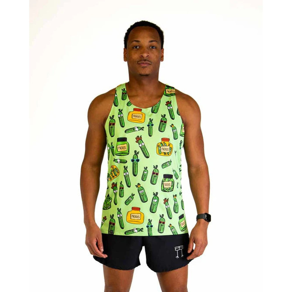 Chicknlegs Men's Pickles Performance Singlet - M