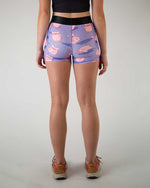 Chicknlegs Women's Piggies 3" Compression Shorts - S